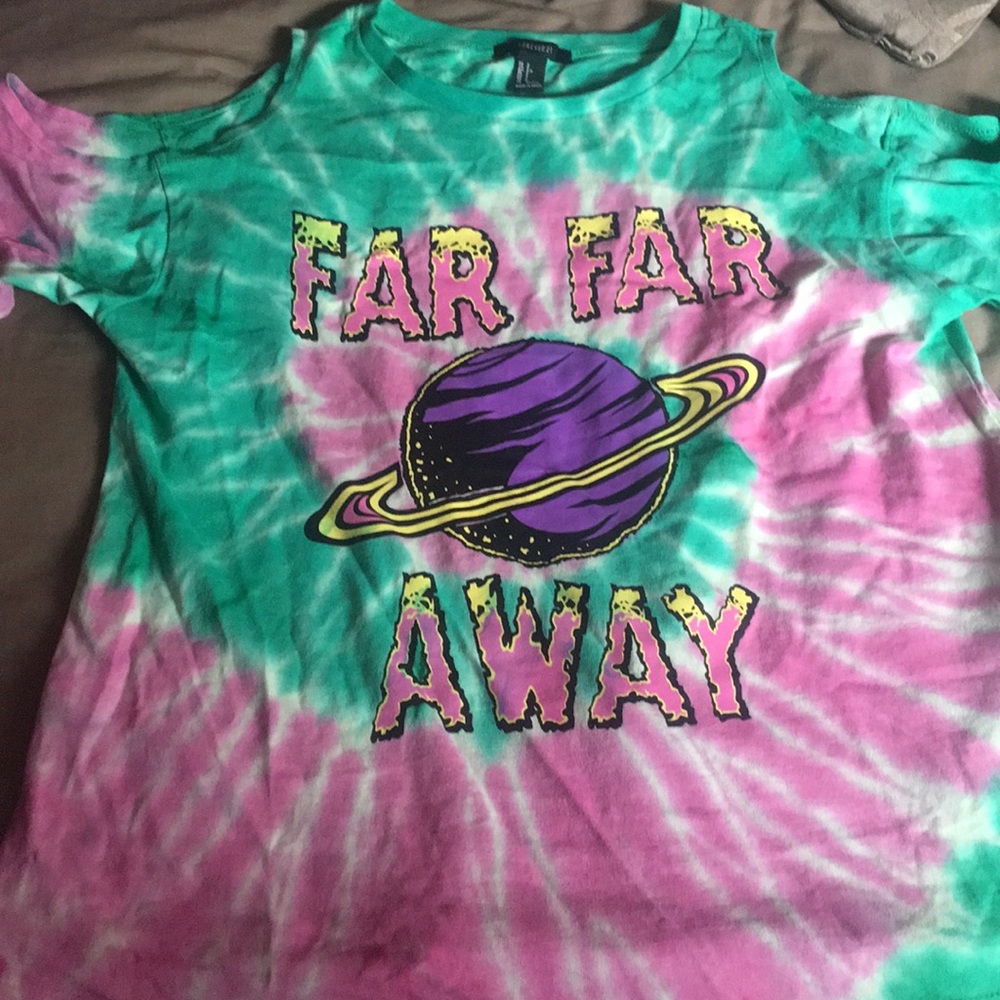 Oversized tie die tshirt